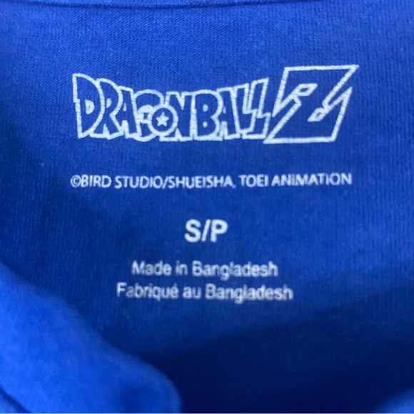 Dragon Ball Z Tee Shirt Blue Size Small Graphic Print - Picture 7 of 11